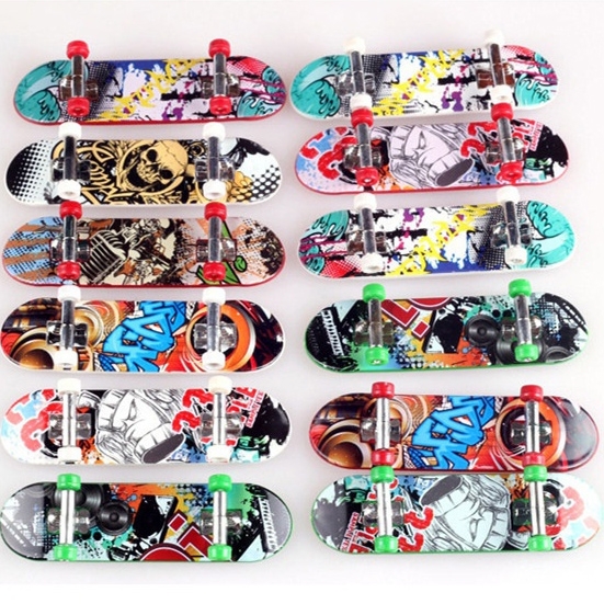 Exquisite DIY Toy Scrub Finger Skateboard