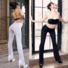 Women's See-through Transparent Tights Nightclub Leggings Elastic Pants - 图片 8