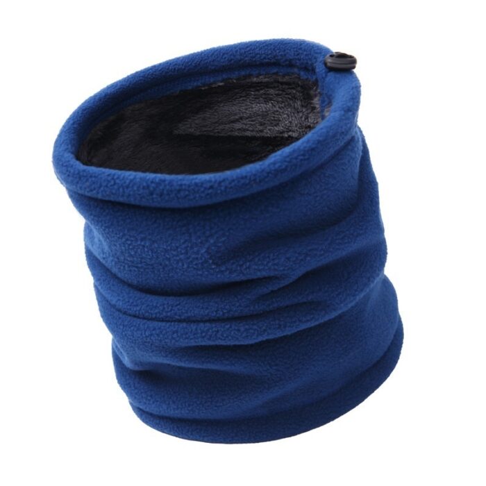 3 in 1 Outdoor Multifunctional Scarf Unisex Men Women Thermal Warm Fleece Snood Scarf Neck Warmer Beanie Ski Balaclava Hat - 图片 8