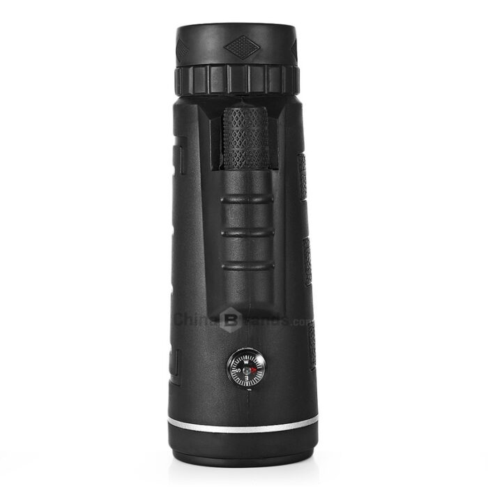 40X60 HD  Monocular Telescope with Compass, BAK4 Prisms and Fully Multi-Coated FMC Mini HD Monocular Scope with Tripod/Phone Clip/Strap/Clean Cloth for Stargazing, Bird Watching, Hiking and Sports - 图片 6