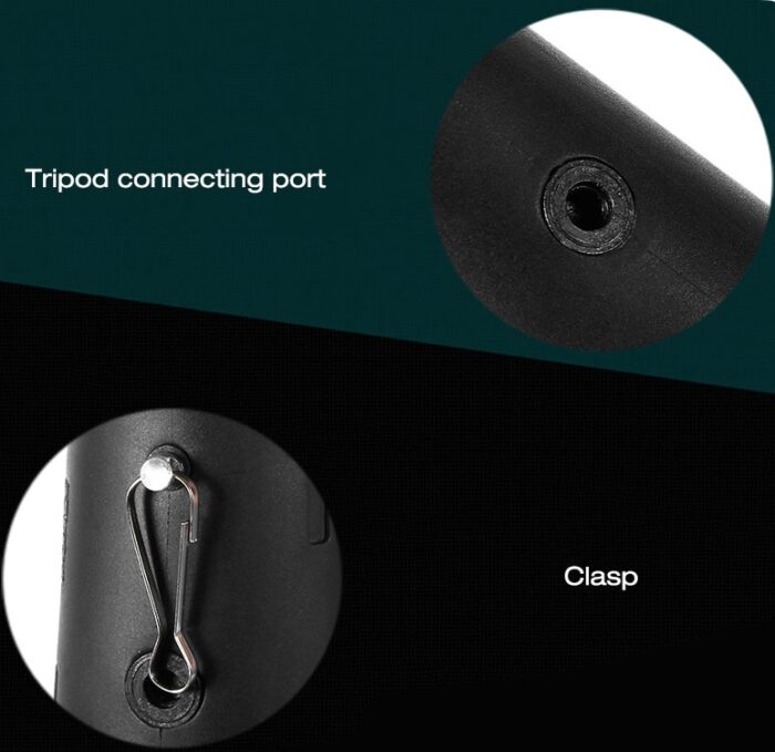 40X60 HD  Monocular Telescope with Compass, BAK4 Prisms and Fully Multi-Coated FMC Mini HD Monocular Scope with Tripod/Phone Clip/Strap/Clean Cloth for Stargazing, Bird Watching, Hiking and Sports - 图片 10