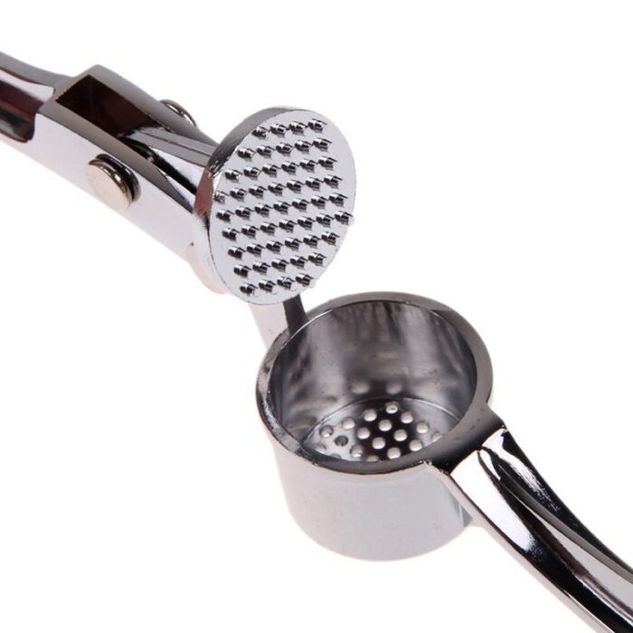 Professional Kitchen Stainless Garlic Press Garlic Mincer Ginger Crusher Ginger Squeezer Heavy Duty Garlic Presser Garlic Crush Garlic Chopper, User-Friendly, Easy to Clean and Highly Durable - 图片 3