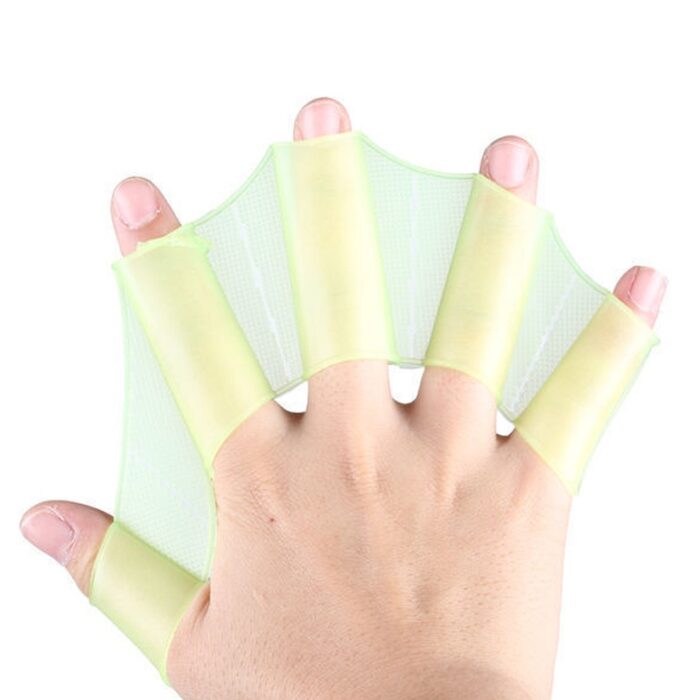 Silica Gel Hand Flipper Adult Child Webbed Training Swimming Paddle - 图片 4