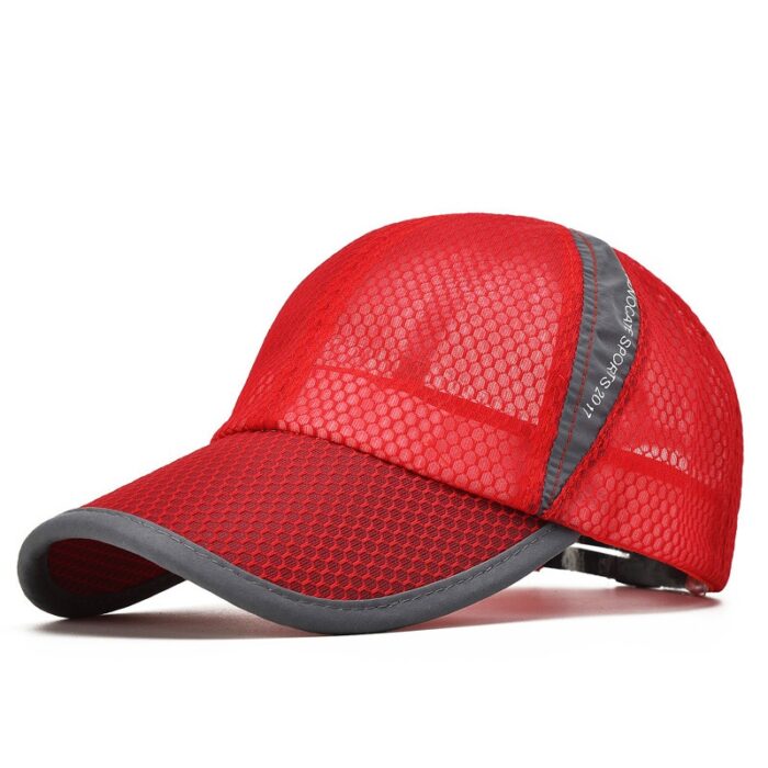 Unisex Breathable Quick Dry Mesh Baseball Cap Sun Hat - 图片 11