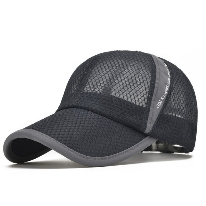 Unisex Breathable Quick Dry Mesh Baseball Cap Sun Hat - 图片 5