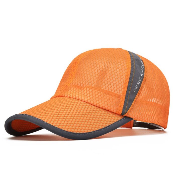 Unisex Breathable Quick Dry Mesh Baseball Cap Sun Hat - 图片 8
