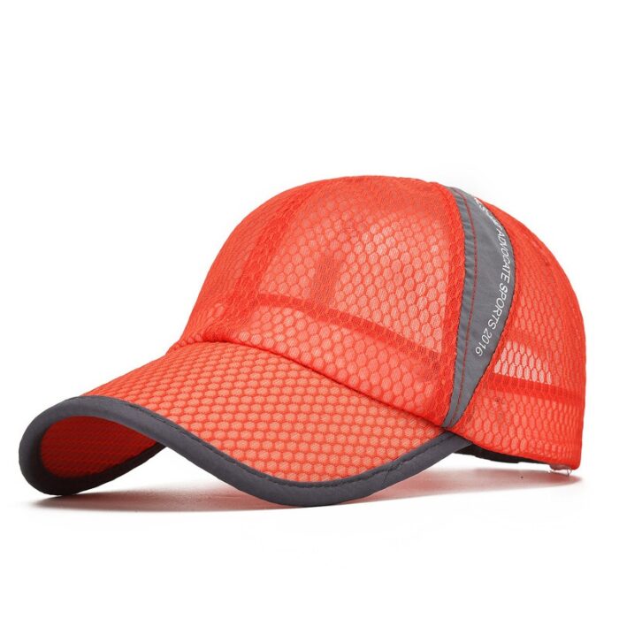 Unisex Breathable Quick Dry Mesh Baseball Cap Sun Hat - 图片 9