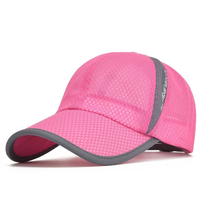 Unisex Breathable Quick Dry Mesh Baseball Cap Sun Hat - 图片 10