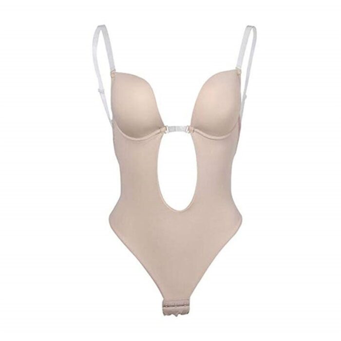 Women's Backless Bra Seamless U-shaped Deep V Bodyshaper Underwear for Evening Wedding Party Dress - 图片 6