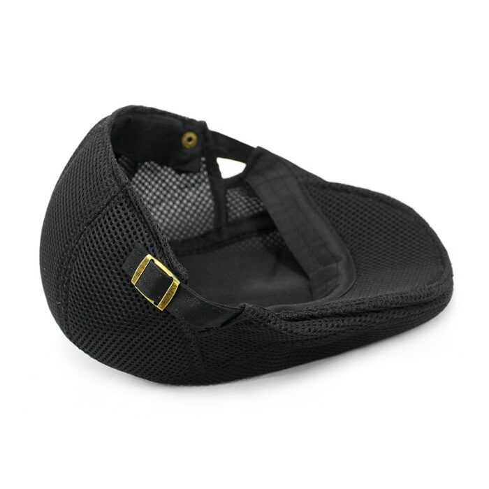 Adjustable Breathable Mesh Hat  Newsboy Beret Ivy Cap Cabbie Flat Cap - 图片 9