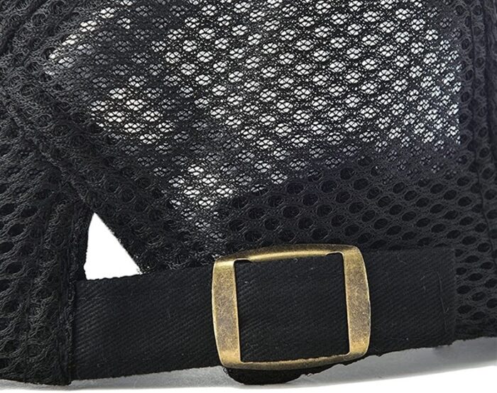 Breathable Mesh Cap Summer Hat Newsboy Beret Ivy Cap Cabbie Flat Cap - 图片 15