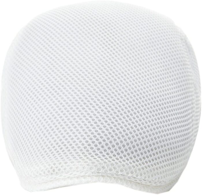 Breathable Mesh Cap Summer Hat Newsboy Beret Ivy Cap Cabbie Flat Cap - 图片 18