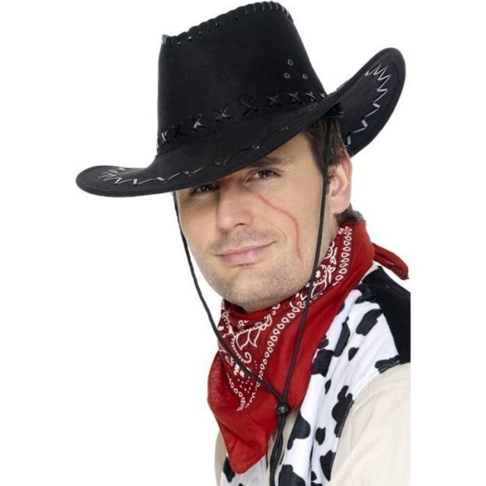 Sombrero de moda Cowboy del Oeste, sombrero de ala grande para hombres o mujeres, sombrero occidental, gorra vaquera - 图片 2
