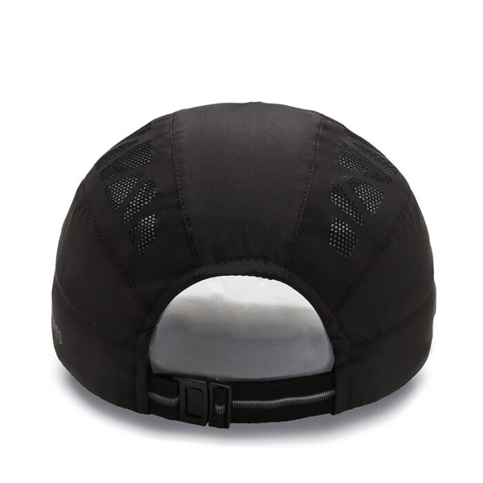 Breathable Summer Flat Cap  Mesh Hat Adjustable Newsboy Beret Ivy Cap Unisex Cabbie Cap - 图片 3