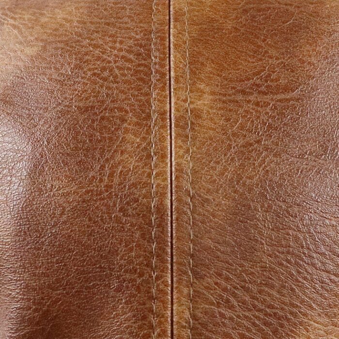 Men's Leather Leather Beret Hunting Cap Beanie Trucker Leather Cap Mens Sports Hat - 图片 6
