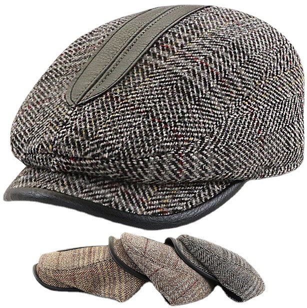 Summer Mesh Hat Unisex Cabbie Flat Cap Breathable Newsboy Beret Ivy Cap