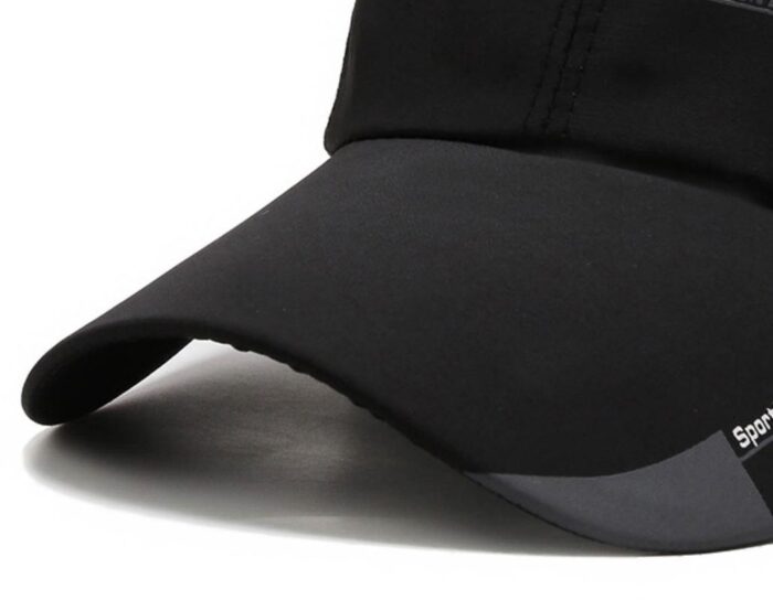 Breathable Quick Dry Mesh Baseball Cap Sun Hat Fishing Hat Adjustable Hat - 图片 4