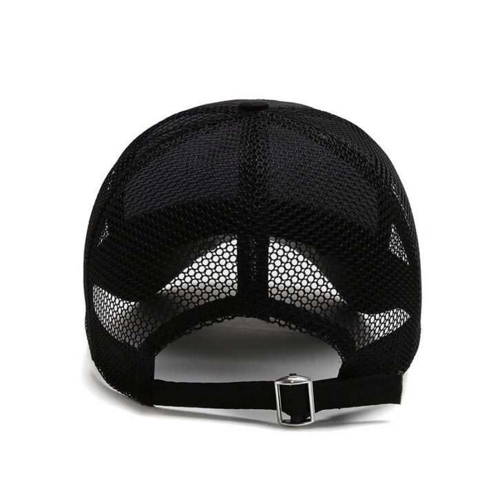Breathable Quick Dry Mesh Baseball Cap Sun Hat Fishing Hat Adjustable Hat - 图片 6