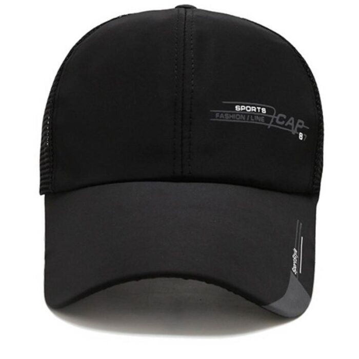 Breathable Quick Dry Mesh Baseball Cap Sun Hat Fishing Hat Adjustable Hat - 图片 7