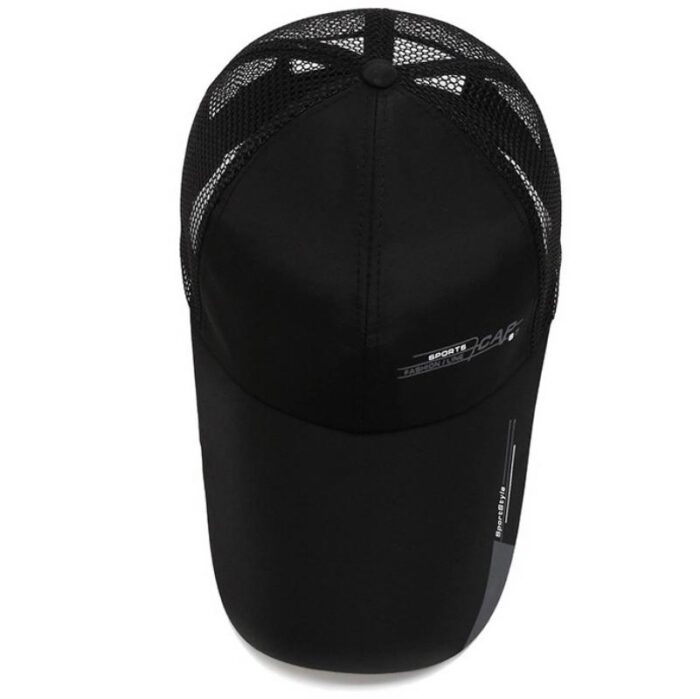 Breathable Quick Dry Mesh Baseball Cap Sun Hat Fishing Hat Adjustable Hat - 图片 10